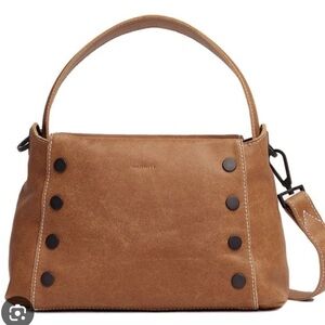 Hammitt bryant Medium Bag, Saddle Brown and Bronze Hardware